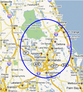 Dinvento's On-Site support service staff covers the entire Greater Orlando Area.